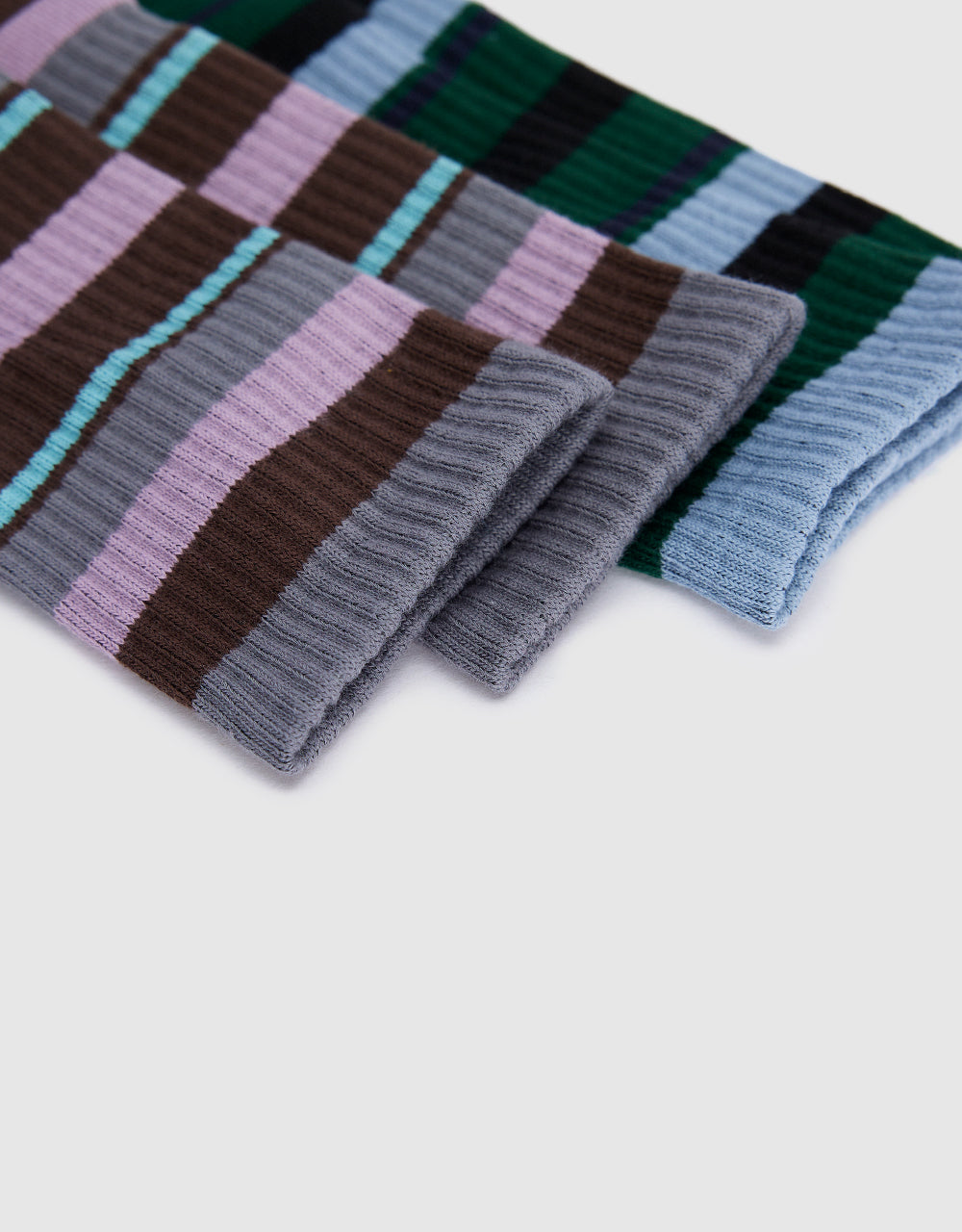 Striped Mid-Length Socks