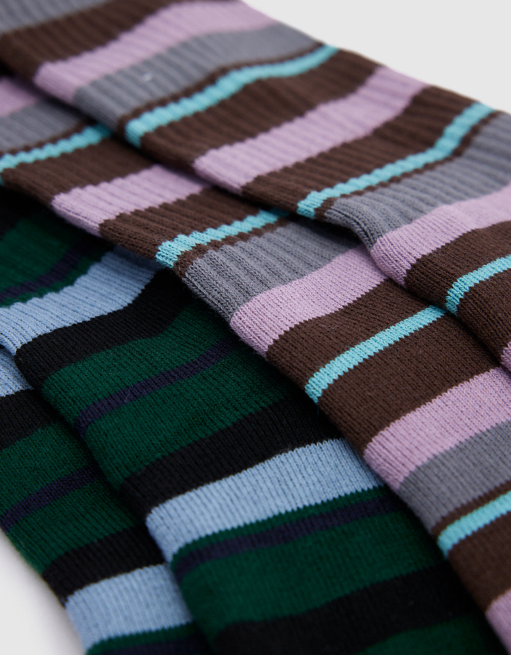 Striped Mid-Length Socks