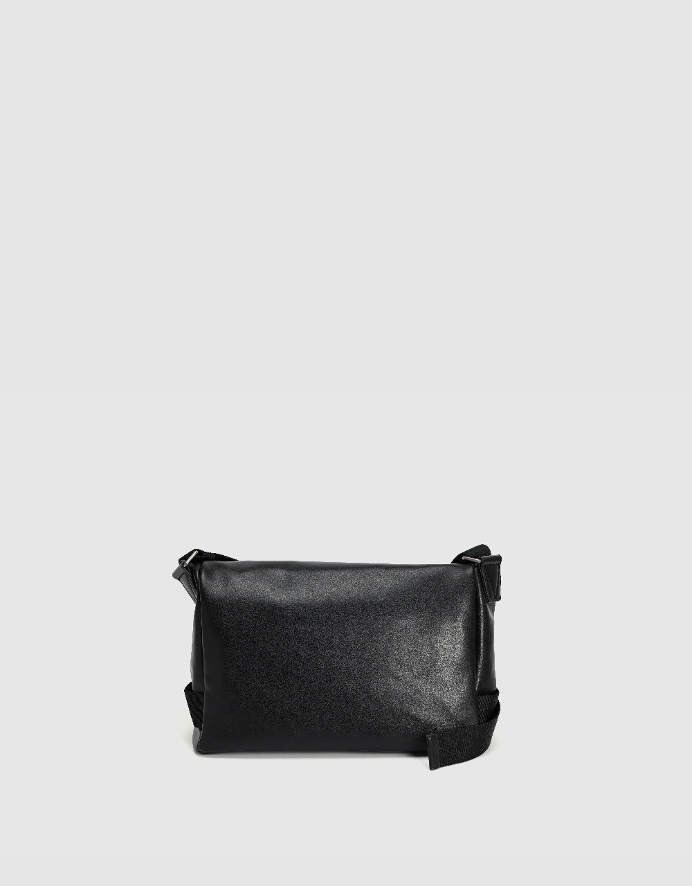 Multi-Pocket Vegan Leather Crossbody Bag