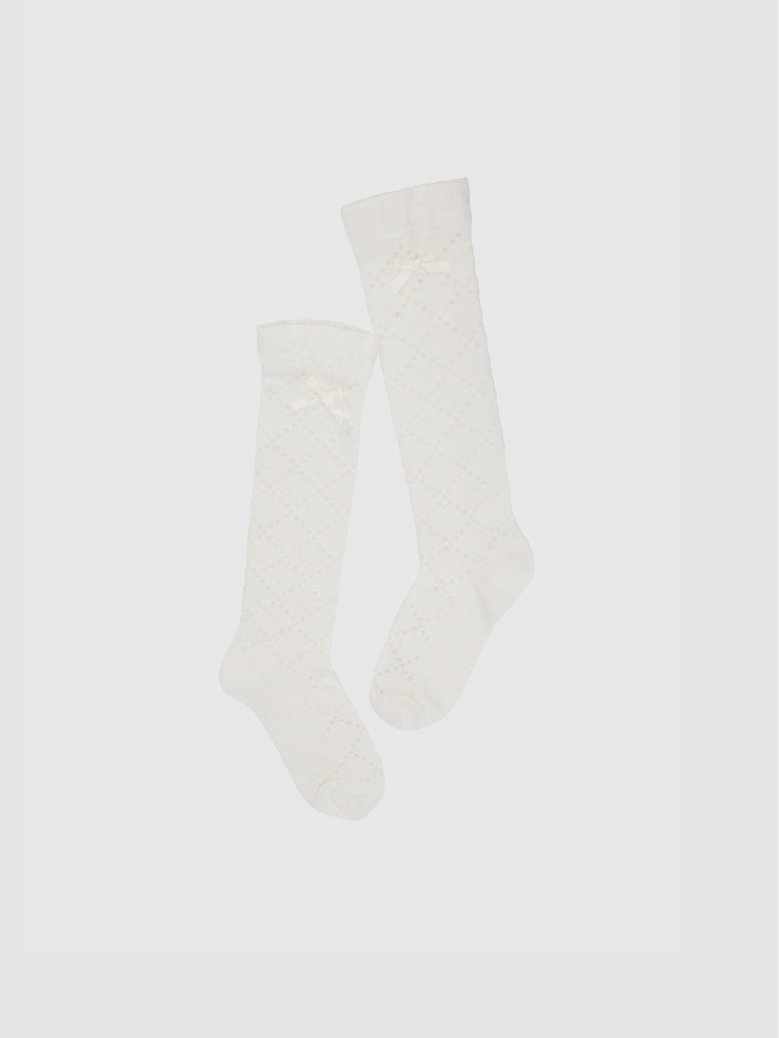 Bow Decor Mid-Length Socks