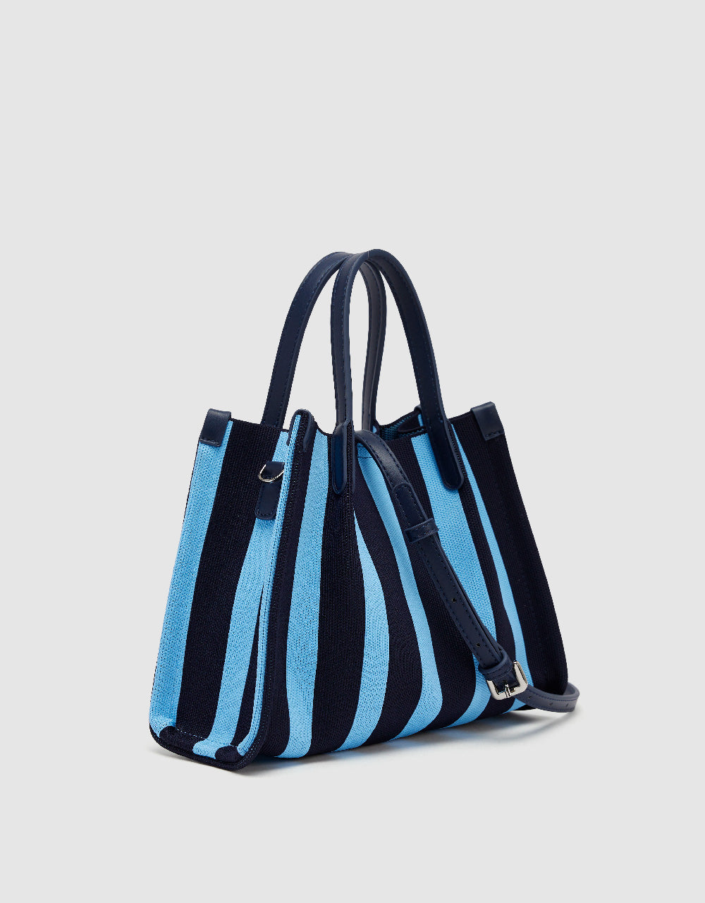 Striped Mini Tote Bag