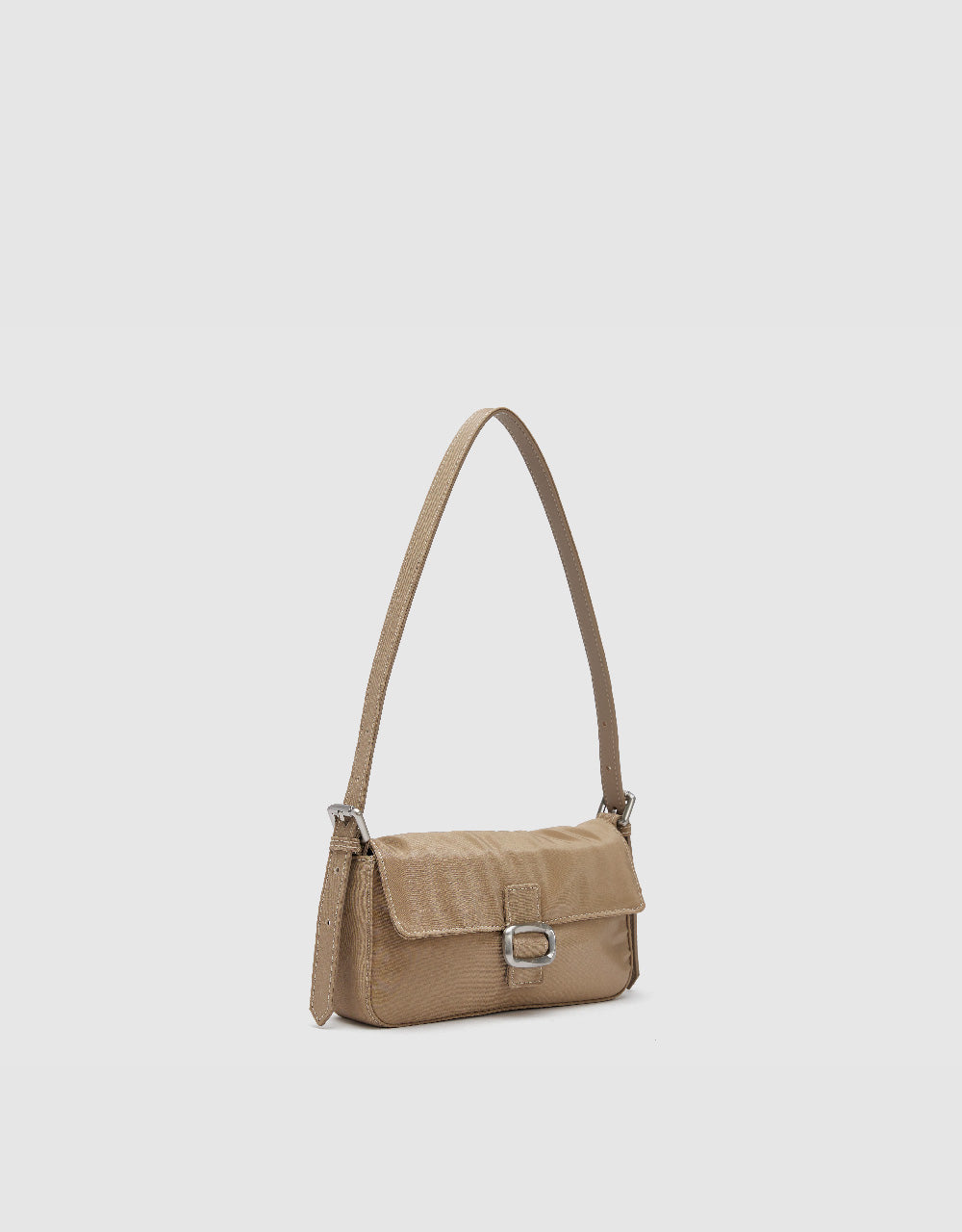 Buckled Shoulder Bag