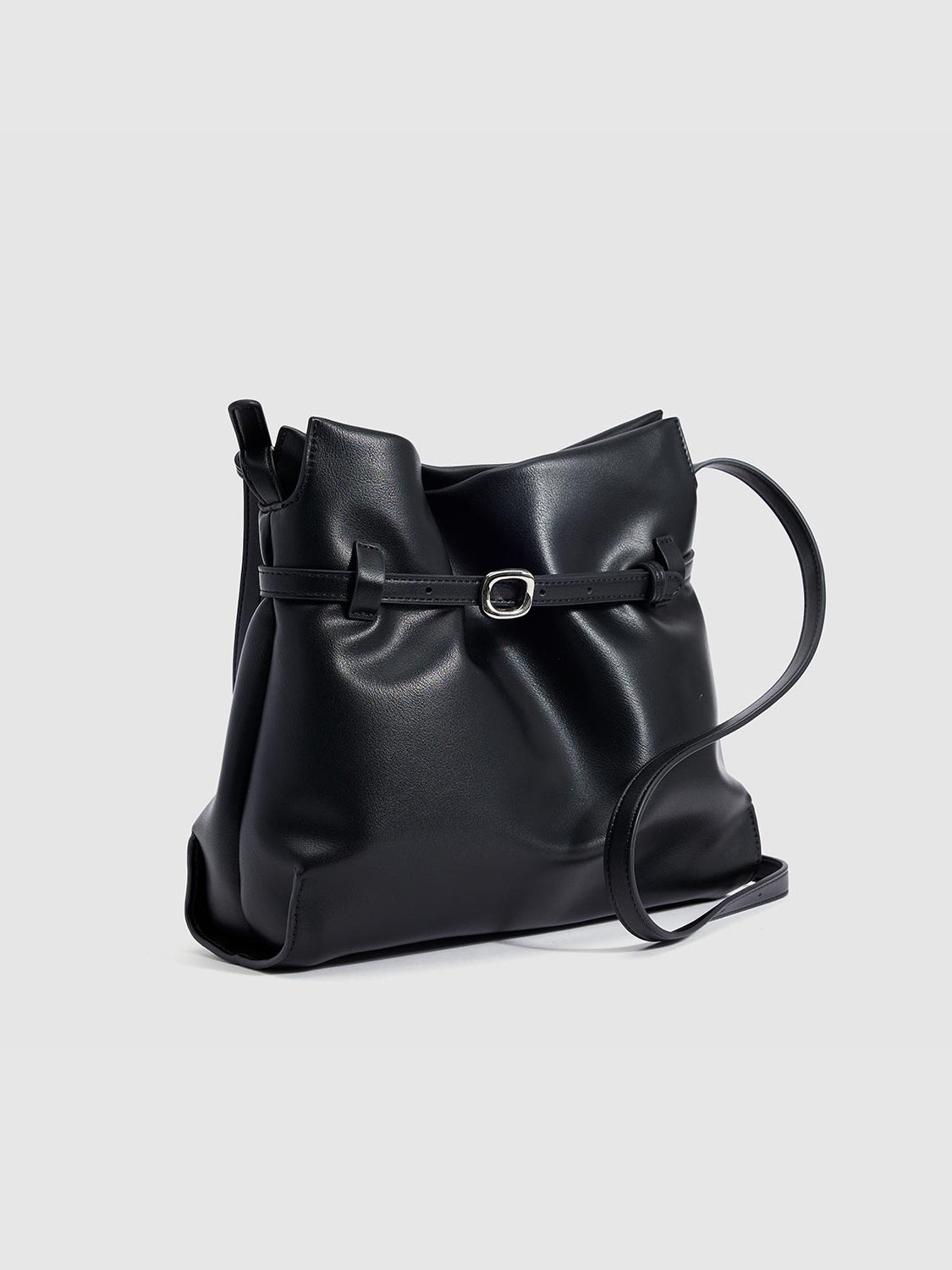 Vegan Leather Shoulder Bag