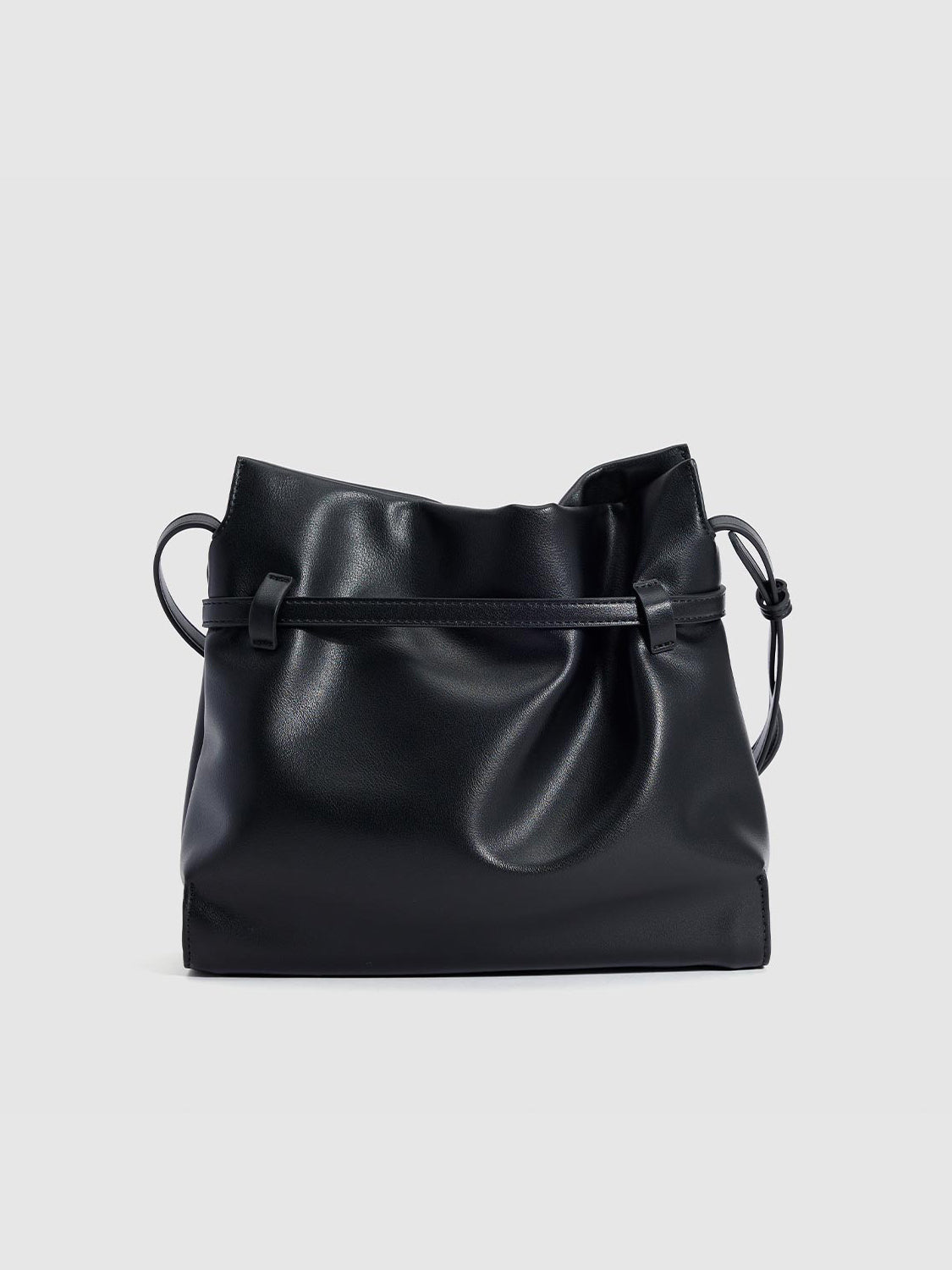 Vegan Leather Shoulder Bag