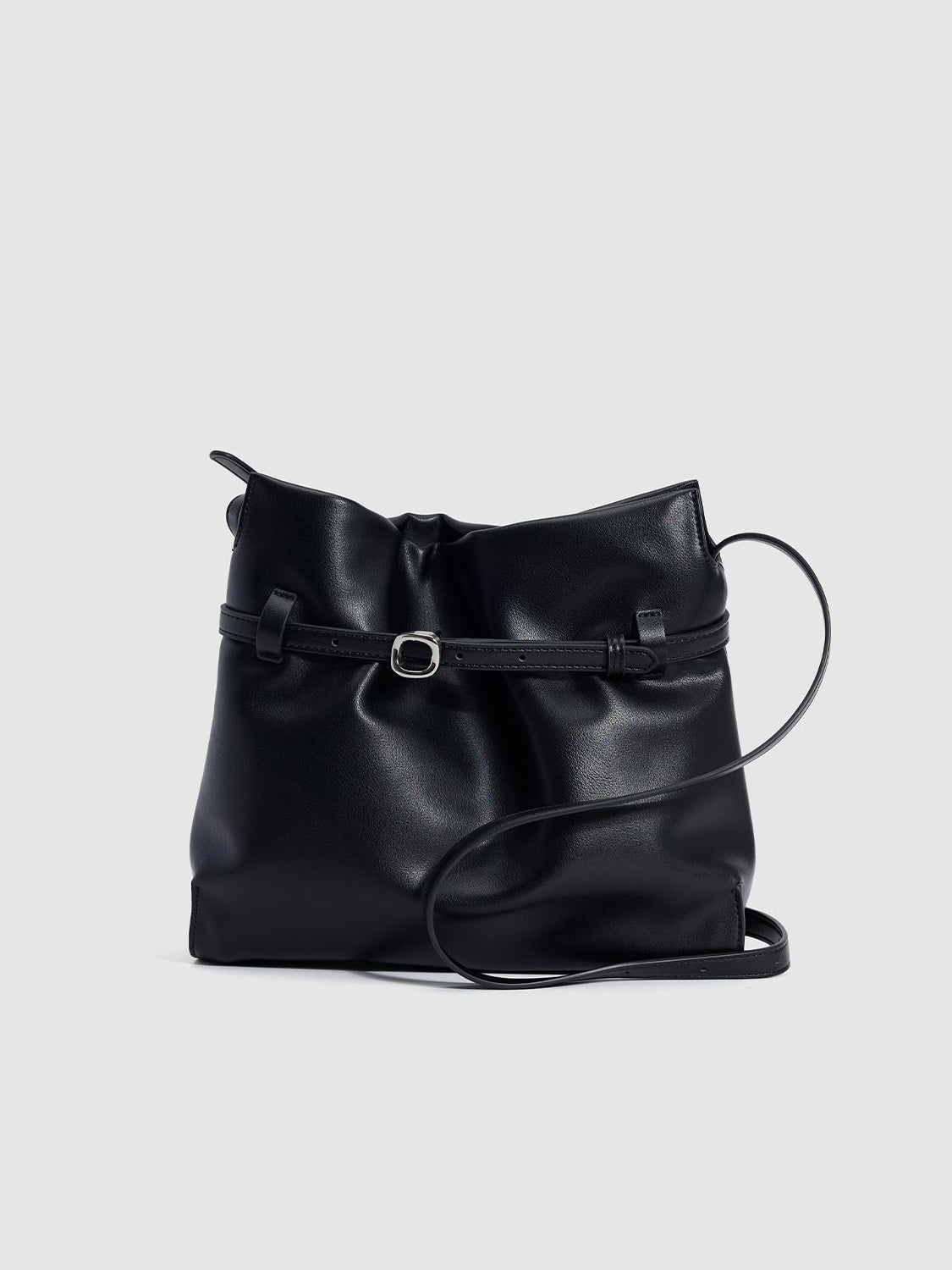 Vegan Leather Shoulder Bag