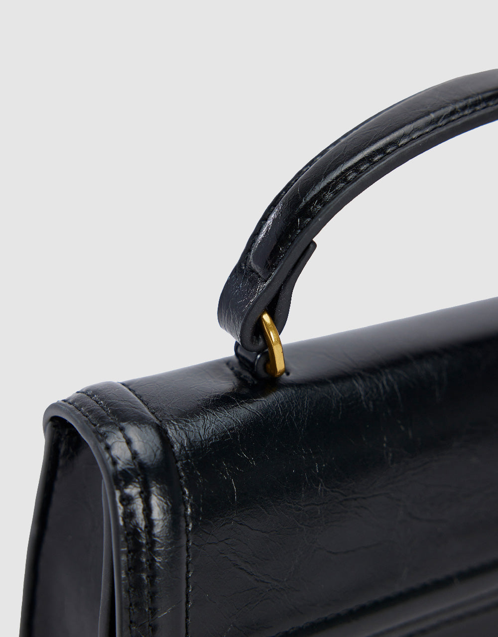 Vegan Leather Shoulder Bag