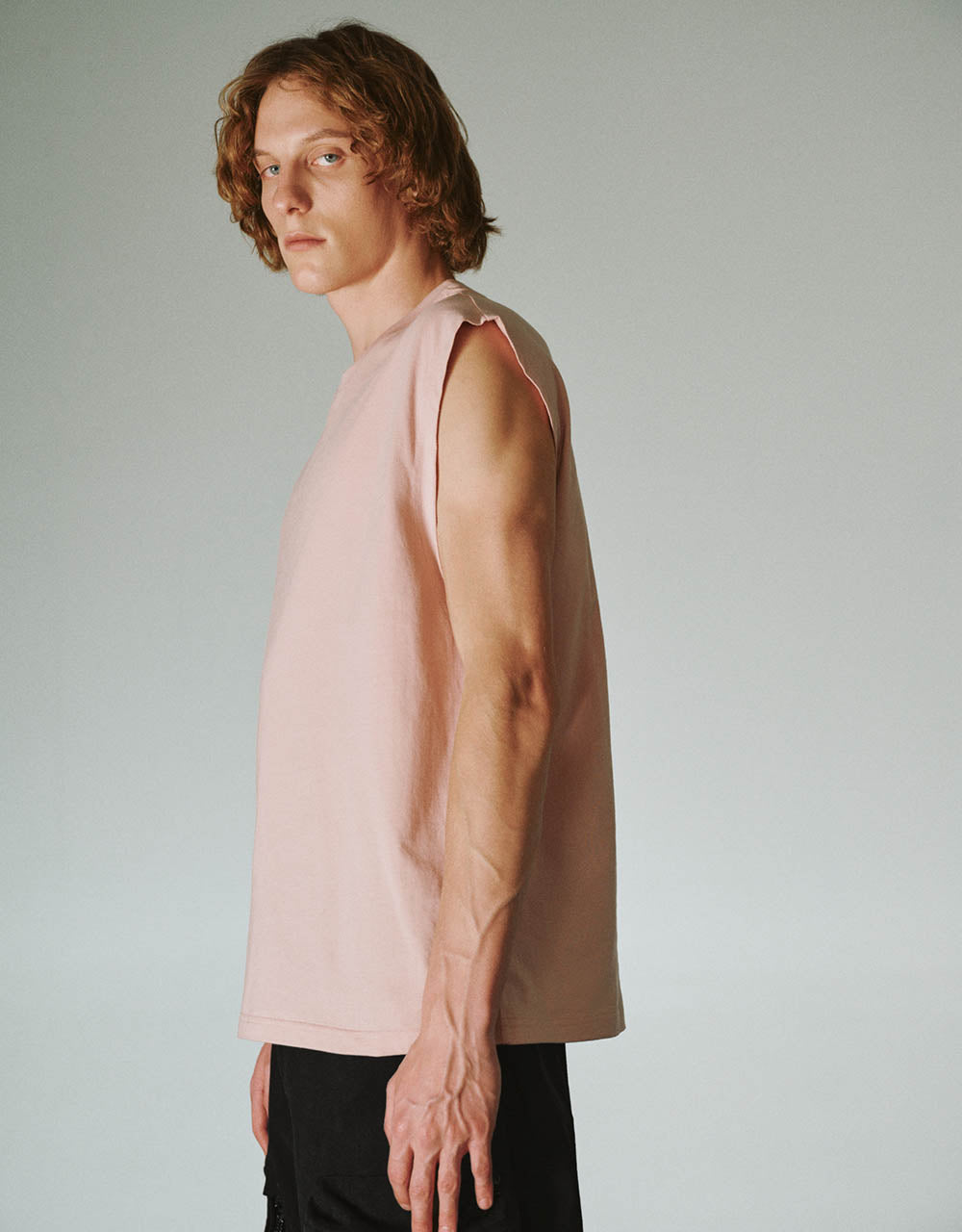 Crew Neck Loose Tank Top