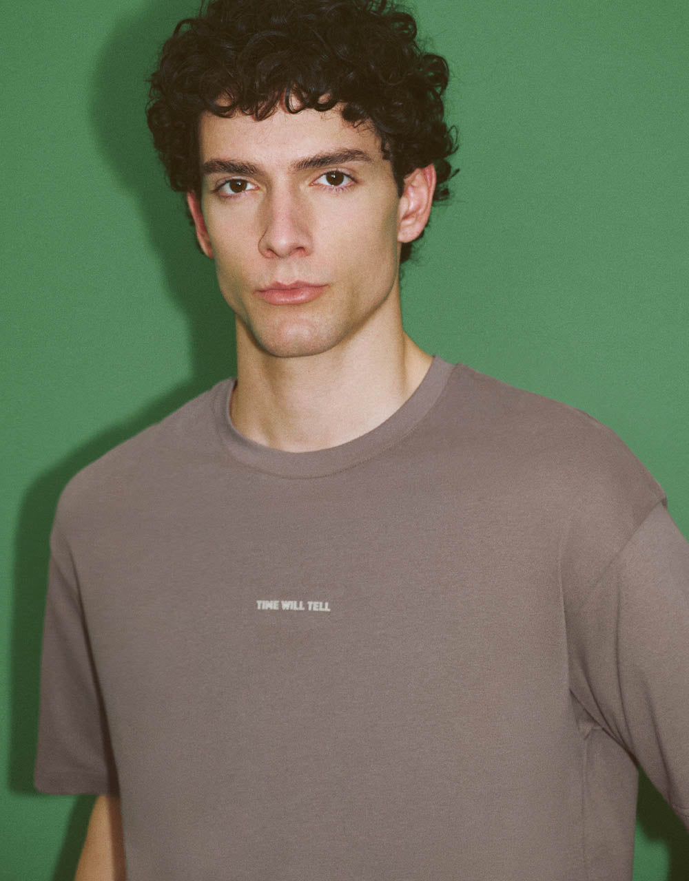 Crew Neck Knitted T-Shirt