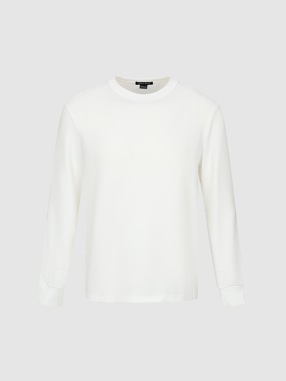 Crew Neck Straight Sweatshirt