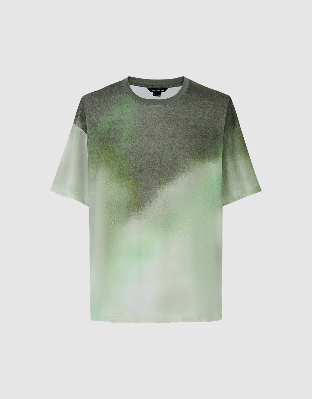 Gradient Crew Neck Loose T-Shirt