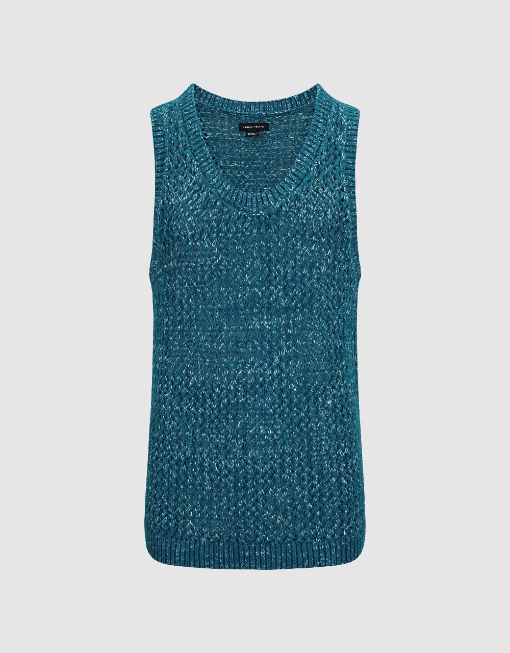 Crew Neck Knitted Tank Top