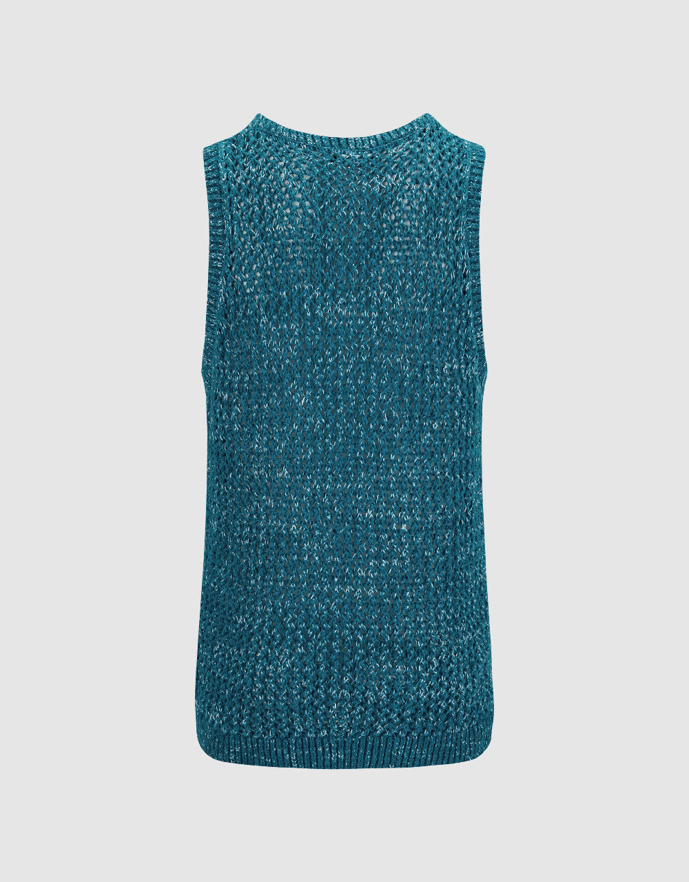 Crew Neck Knitted Tank Top