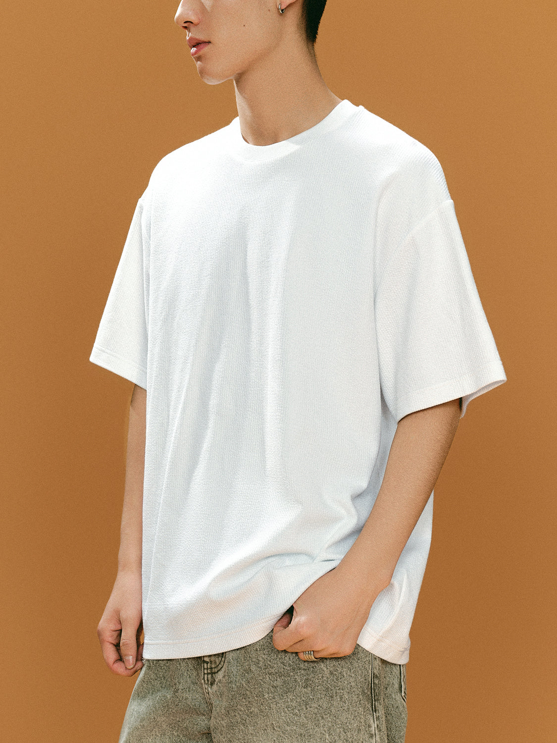 Drop Shoulder Sleeve T-Shirts