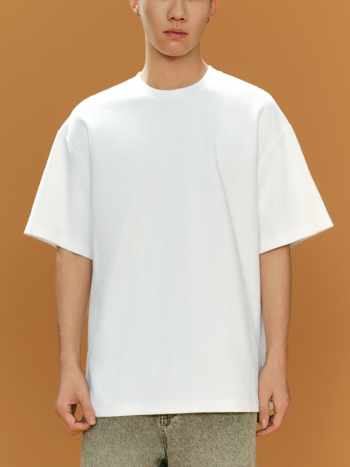 Drop Shoulder Sleeve T-Shirts