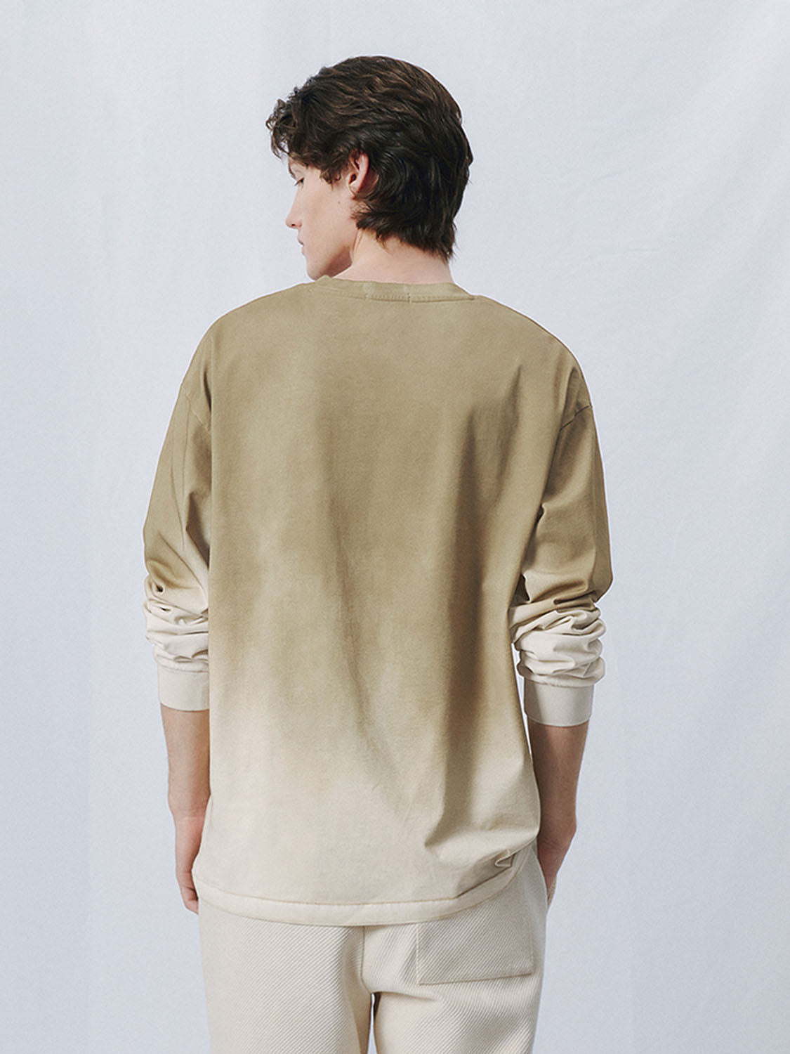 Gradient Long Sleeve T-Shirts