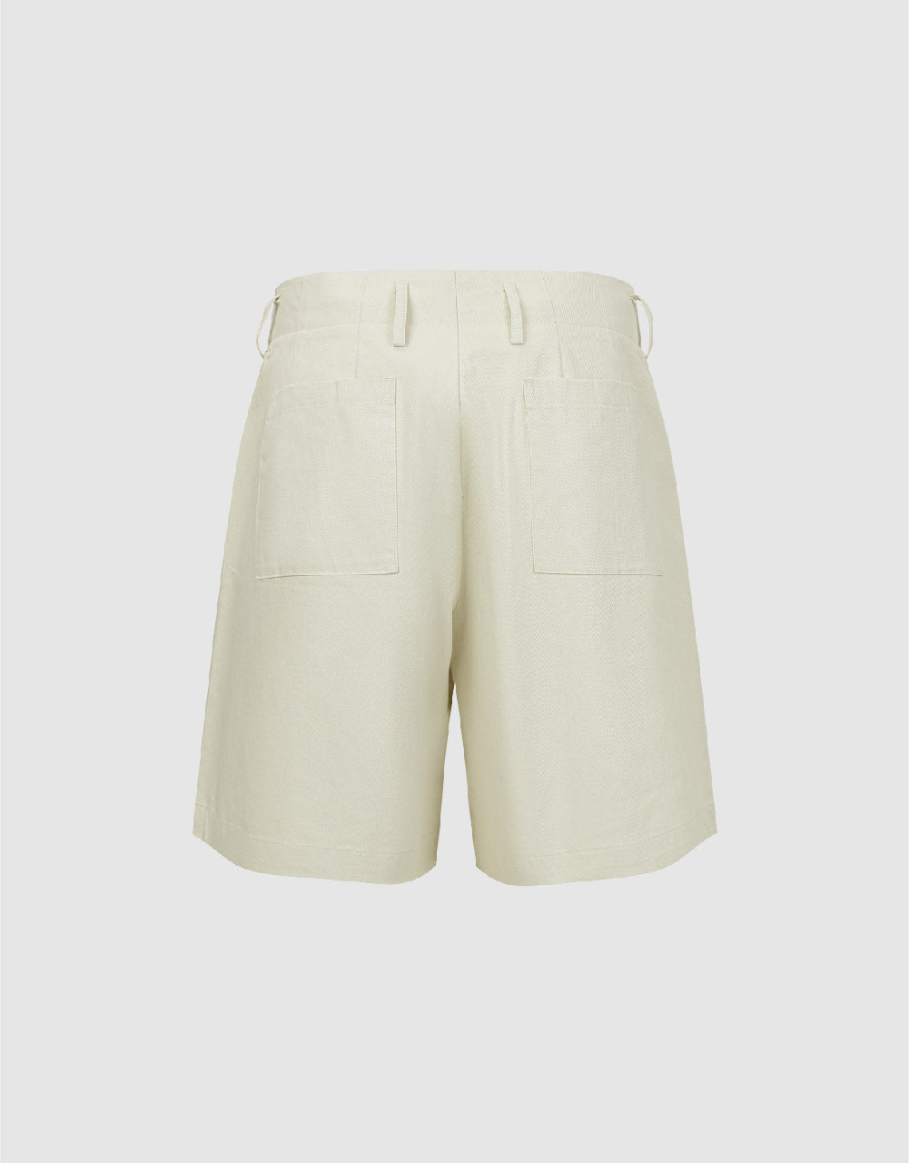 Leisure Shorts With Belt