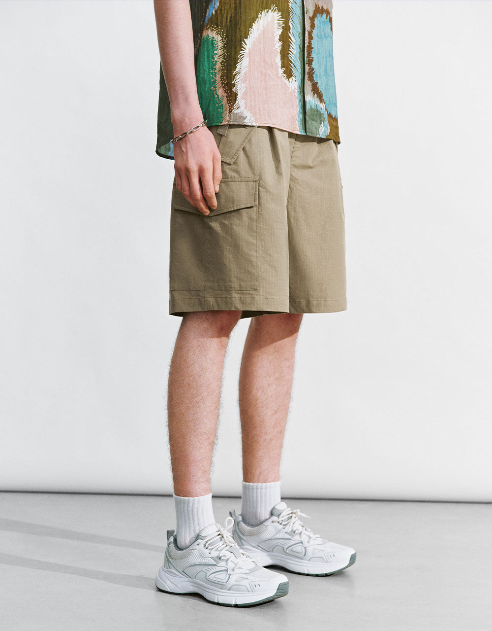 Loose Shorts With Belt