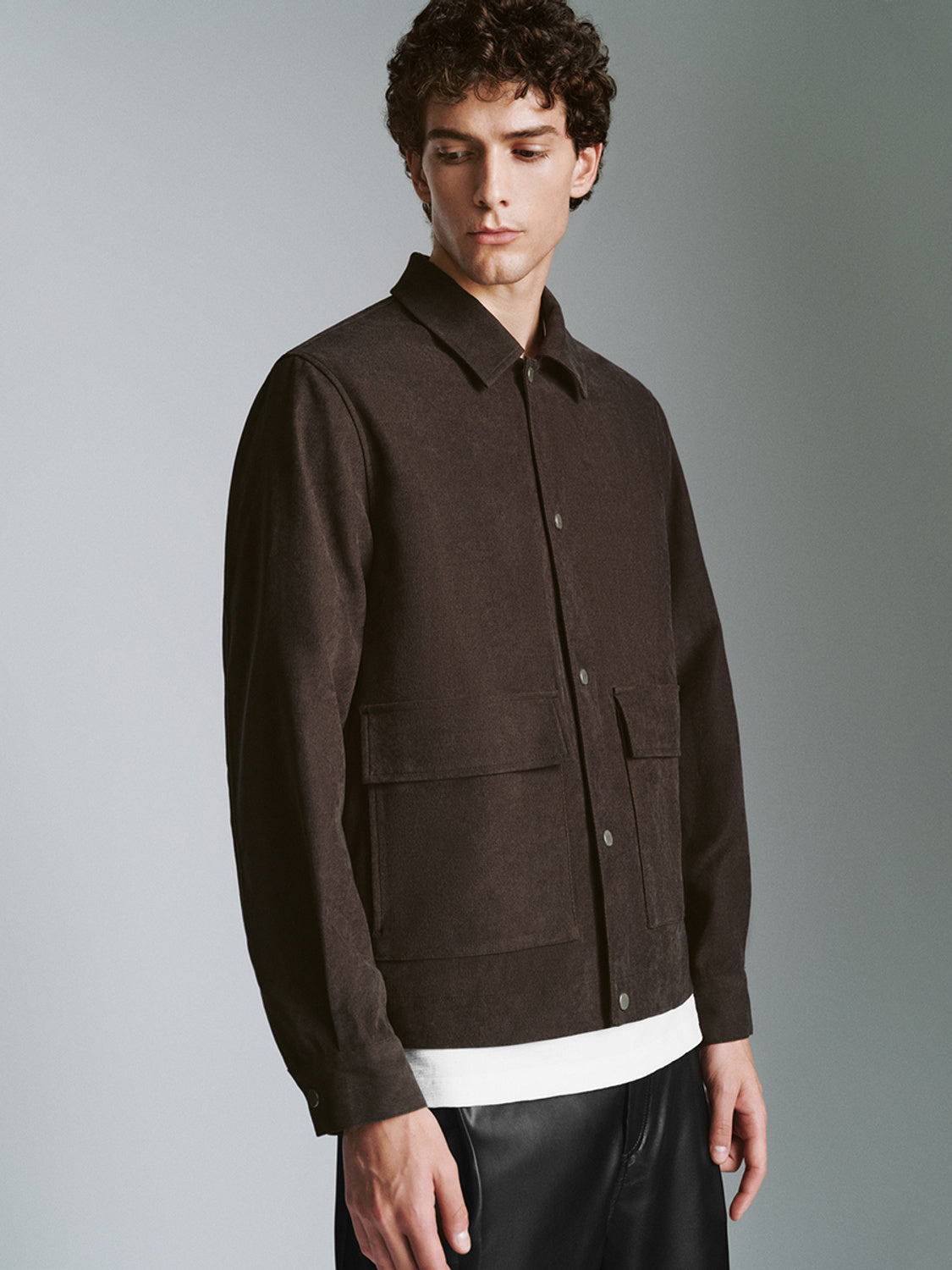 Press Button Loose Jacket