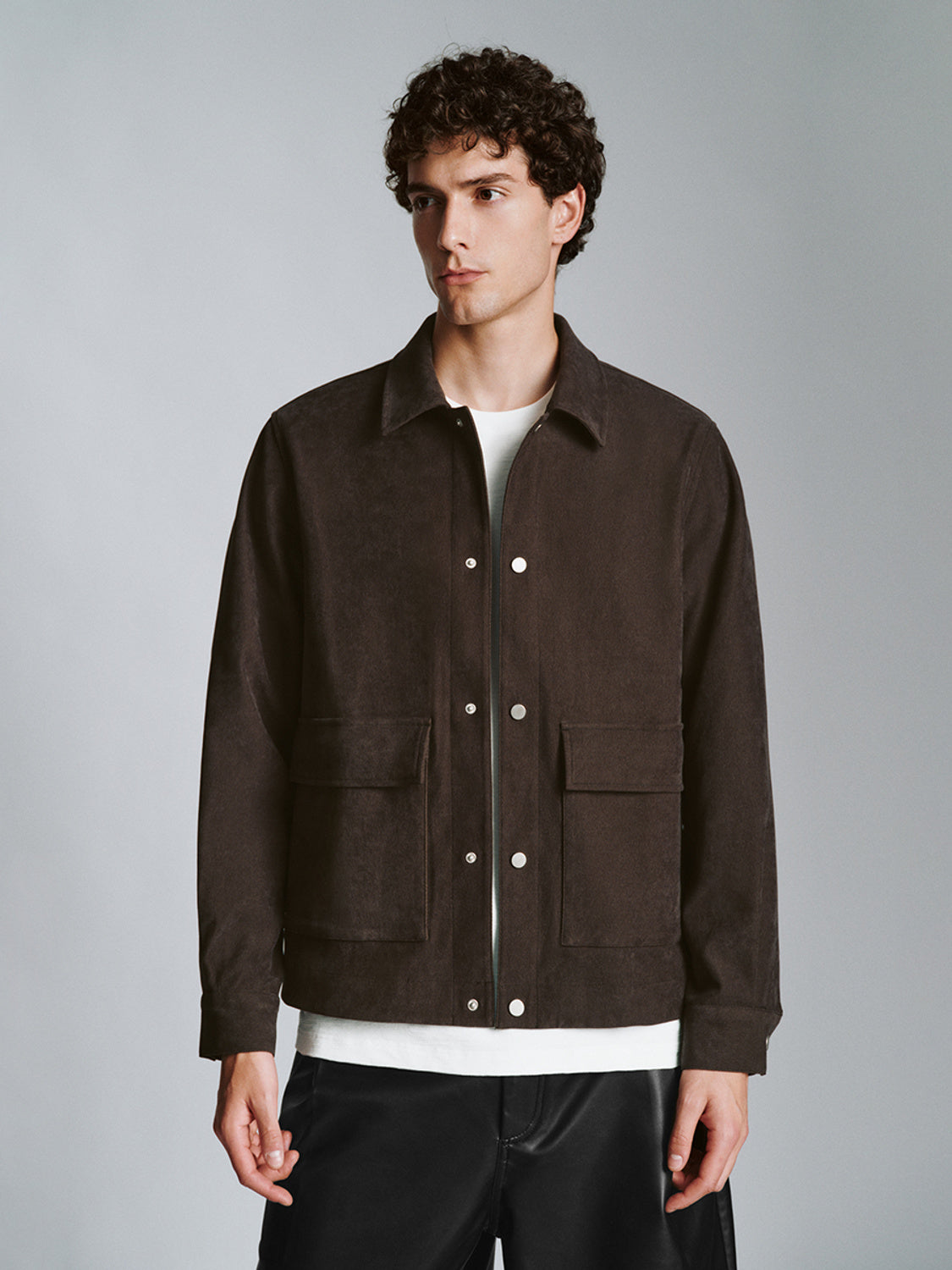 Press Button Loose Jacket