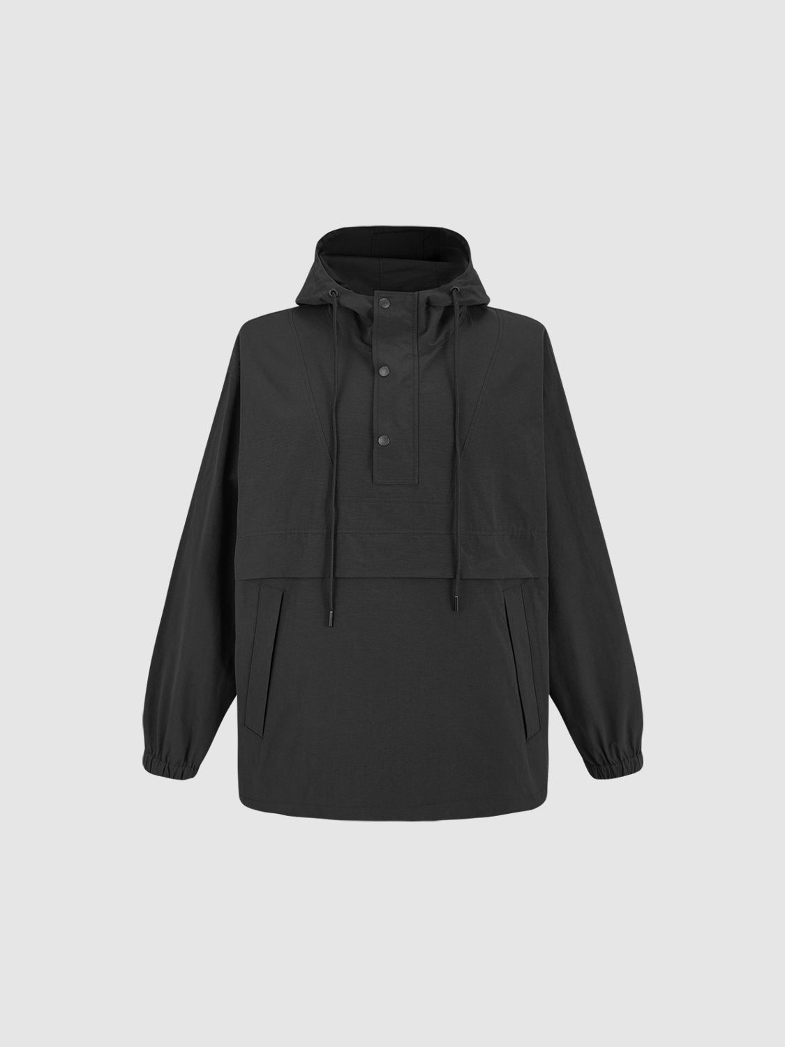 Hooded Oversized Overhead Shirt