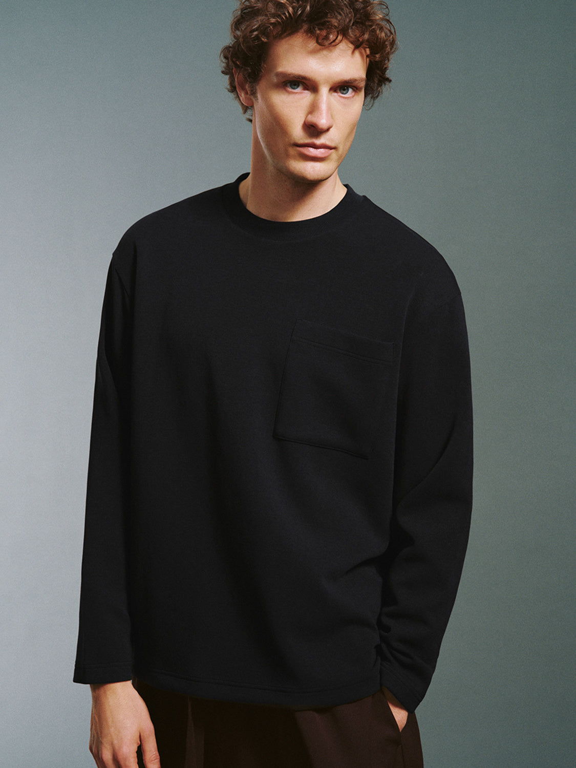 Crew Neck Long Sleeve T-Shirts