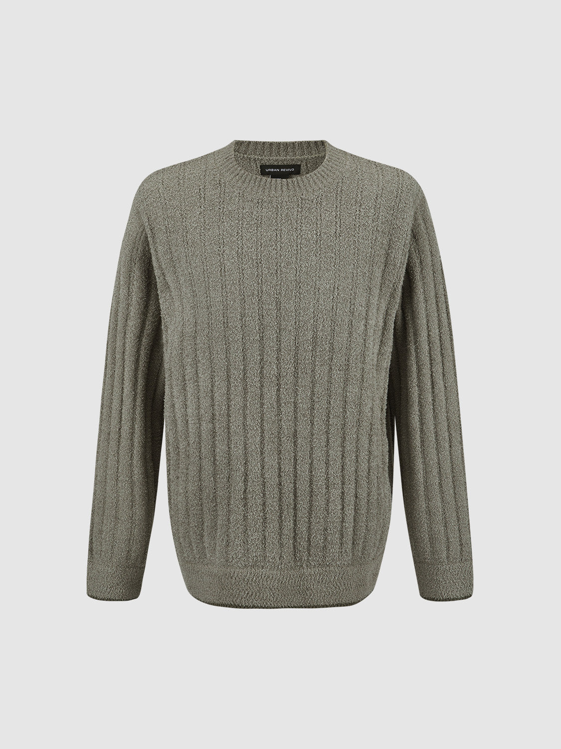 Crew Neck Knitted T-Shirt