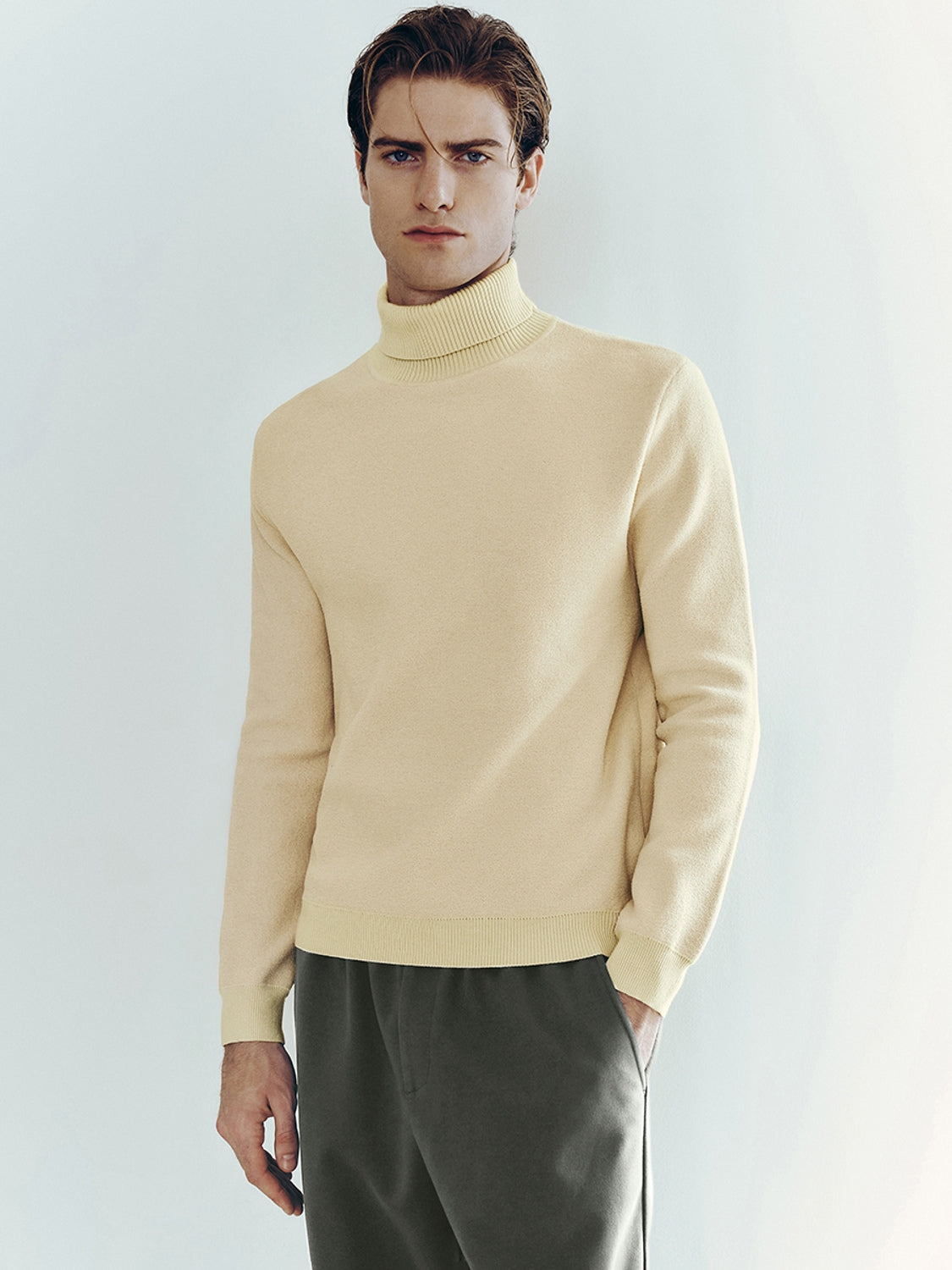 Turtle Neck Knitted T-Shirts