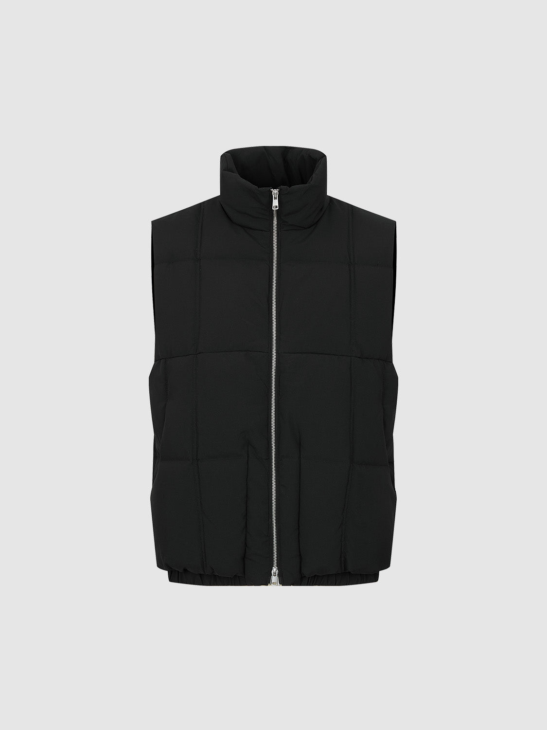 Zipper Front Loose Down Vest