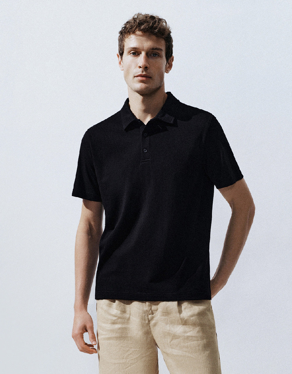 Standard Sleeve Straight Polo Shirt – Urban Revivo Thailand