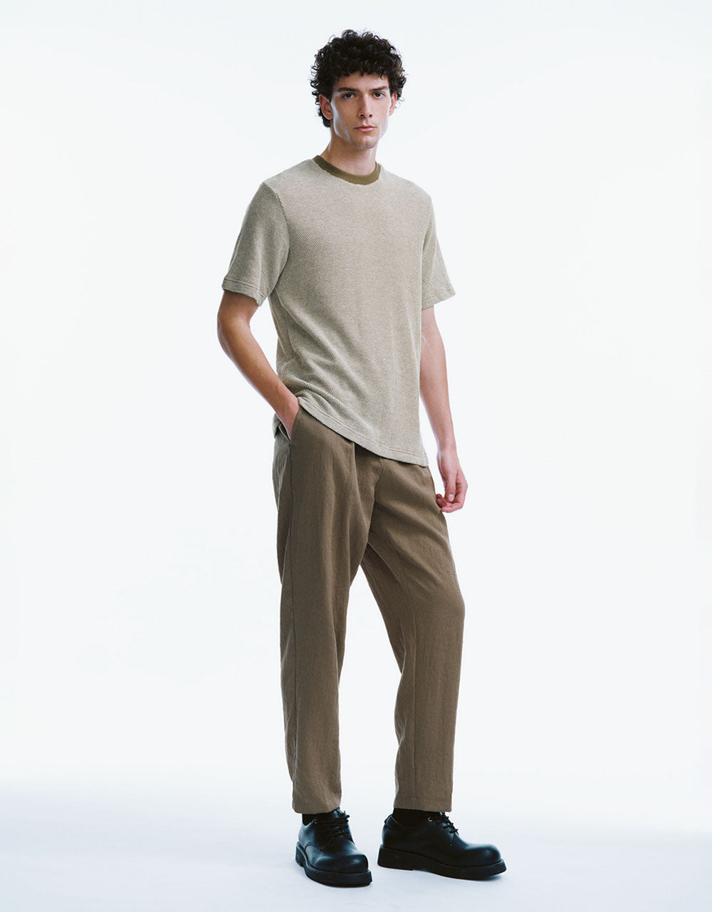 Tailored Carrot Fit Pants