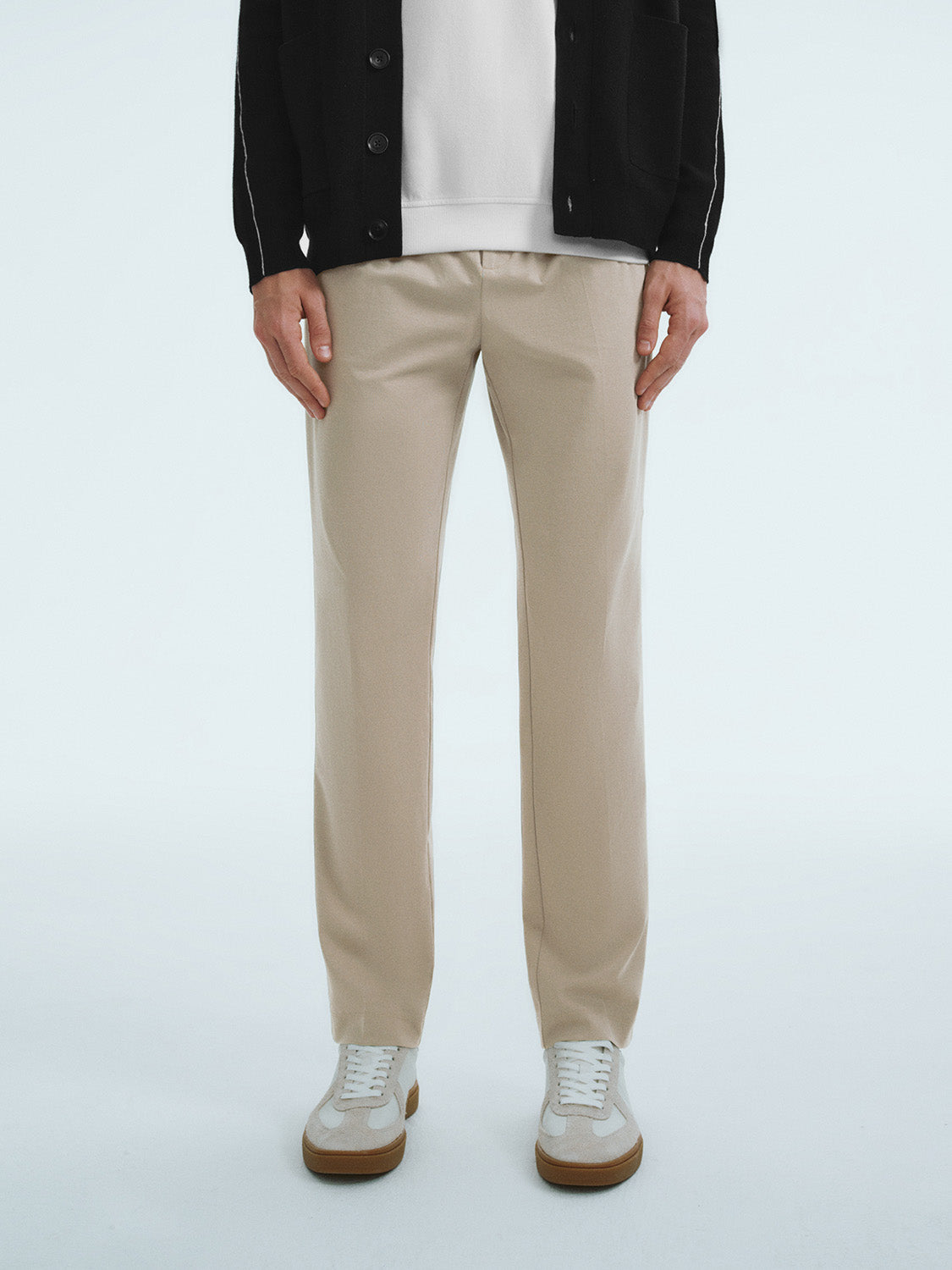 Tailored Straight Pants