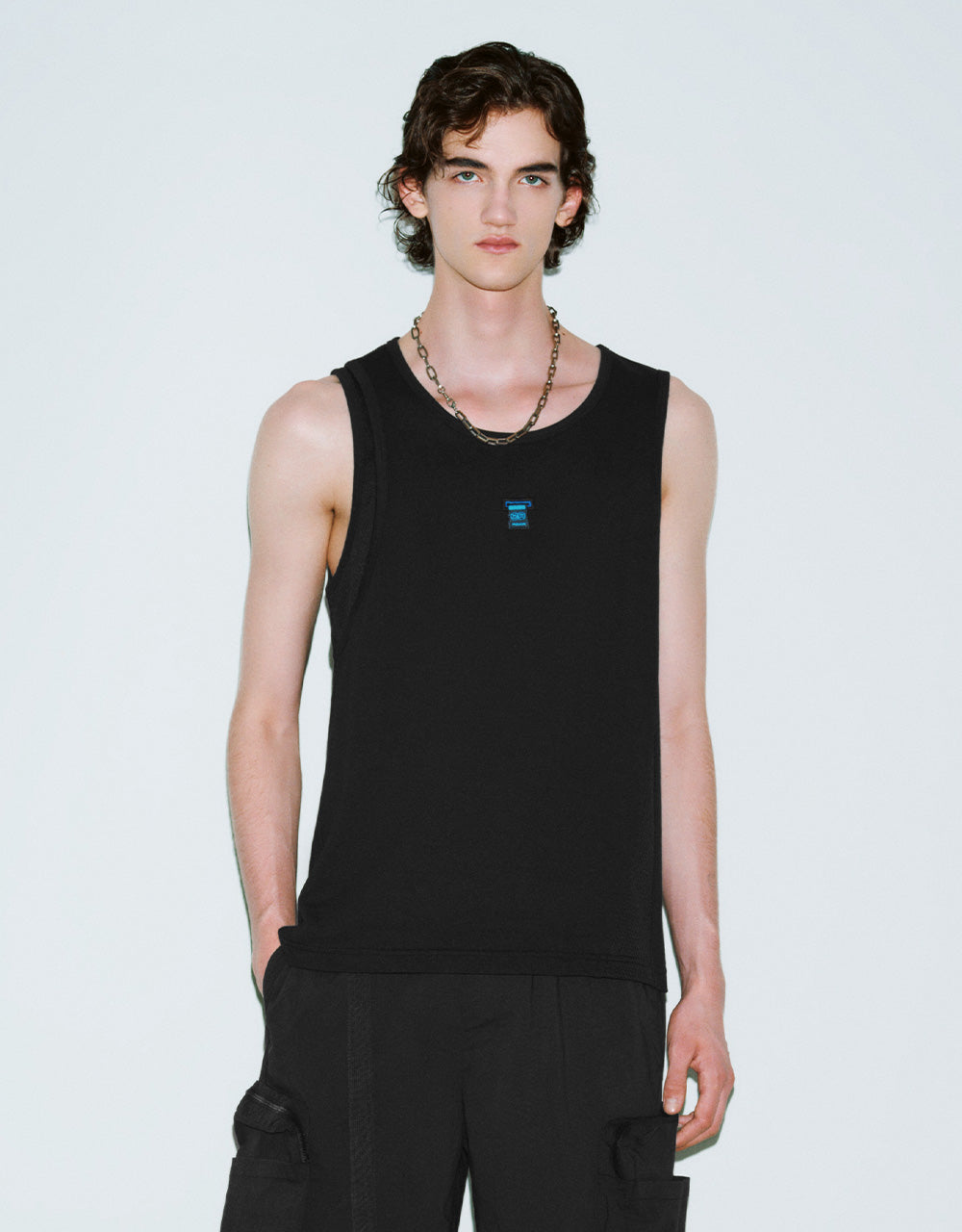 Crew Neck Loose Tank Top