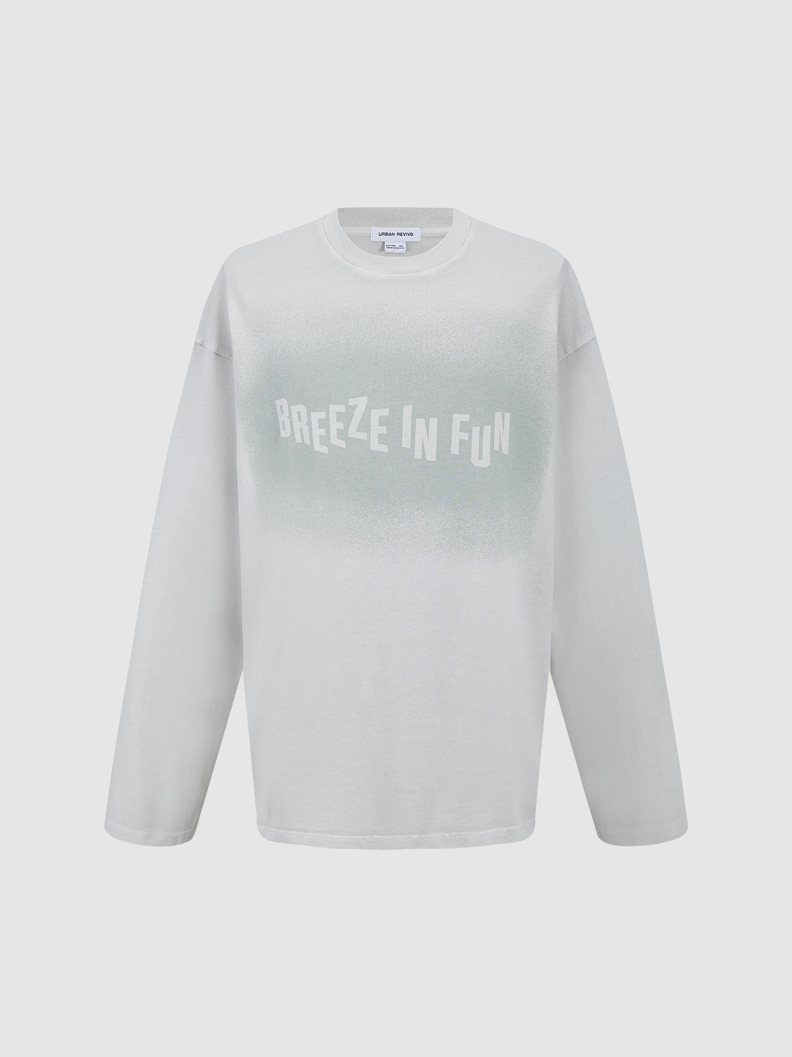 Printed Crew Neck Loose T-Shirt