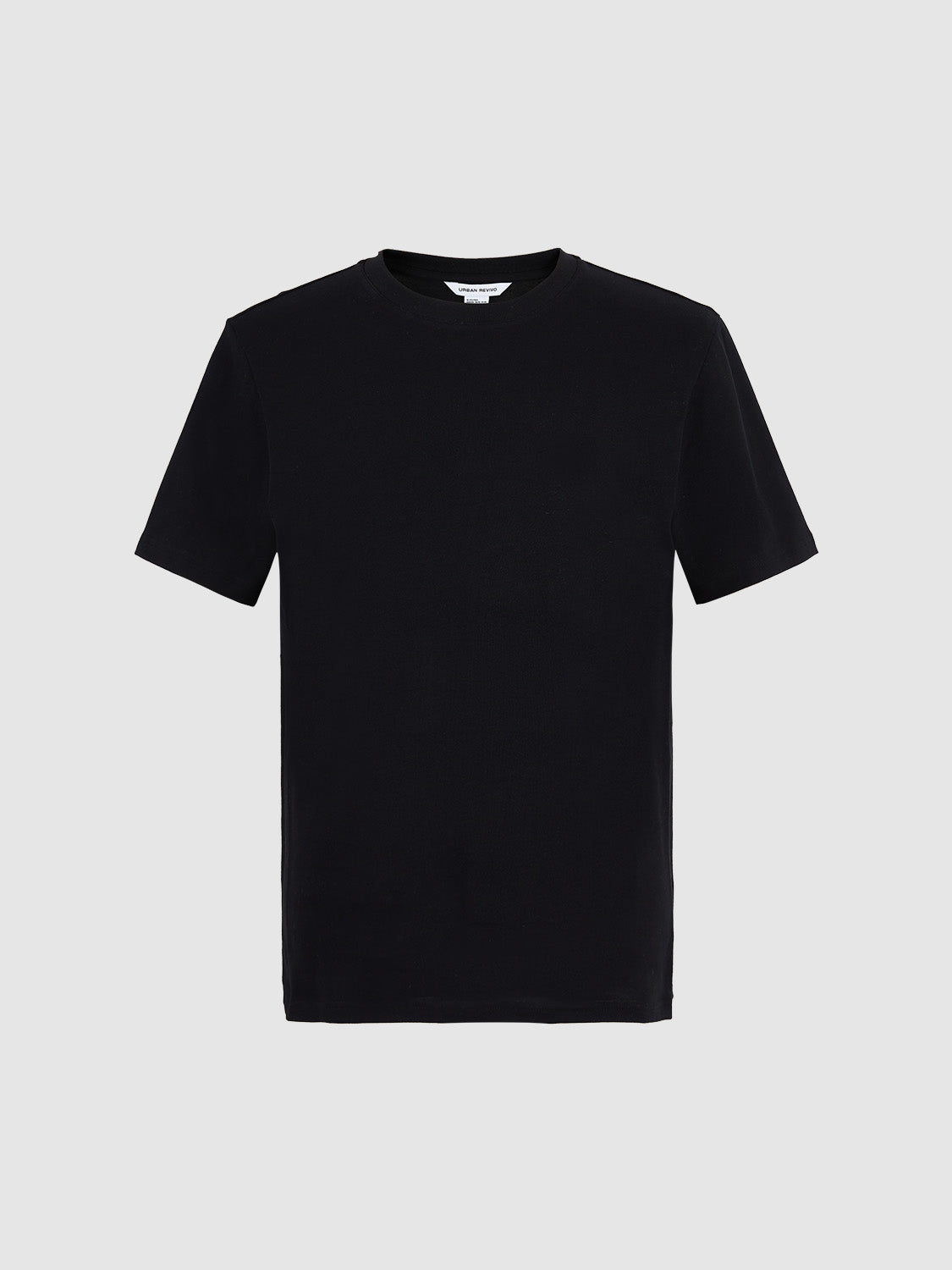 Crew Neck Straight T-Shirt