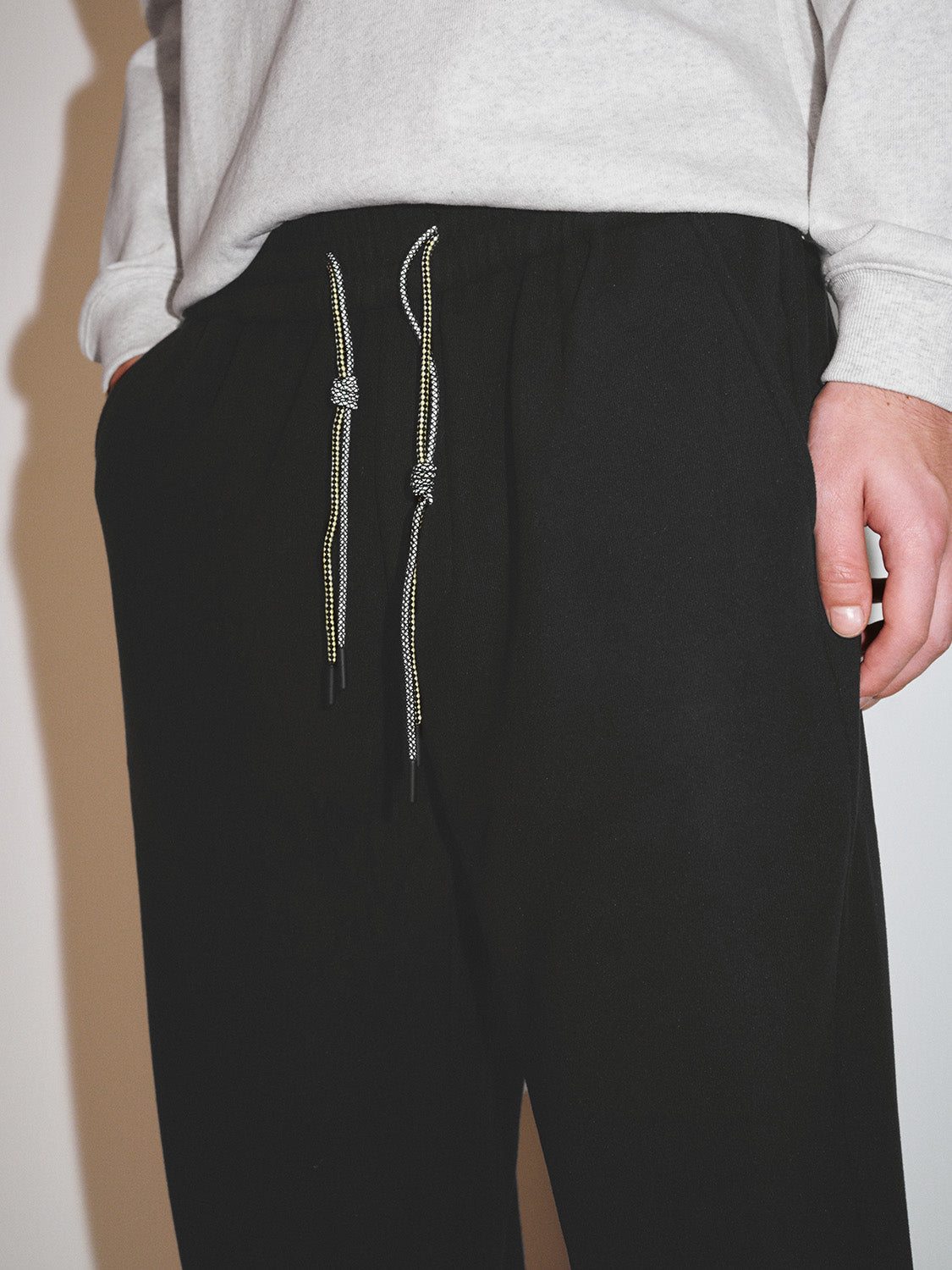 Drawstring Straight Pants