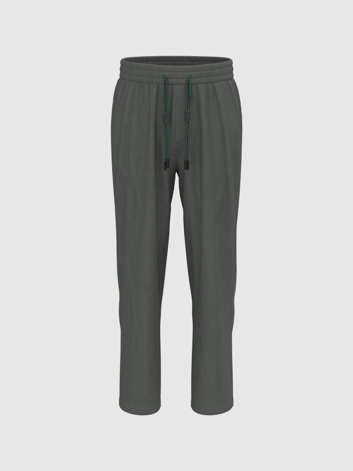 Drawstring Straight Pants