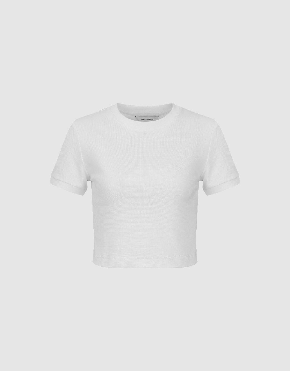 Crew Neck Skinny T-Shirt