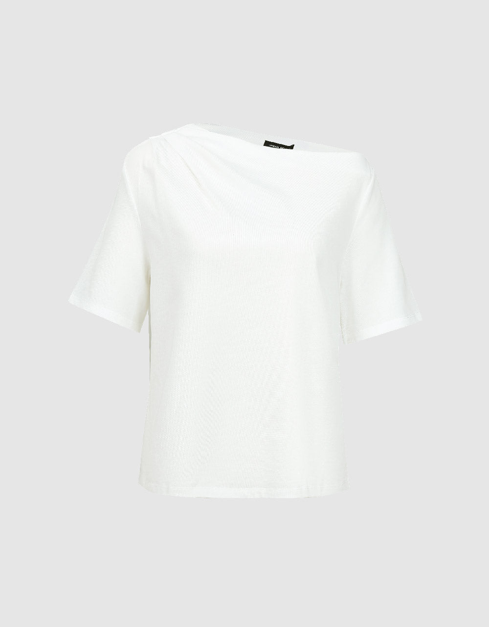 Asymmetric Crew Neck T-Shirt