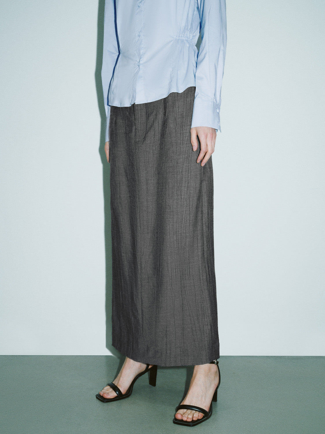 Midi Straight Skirt