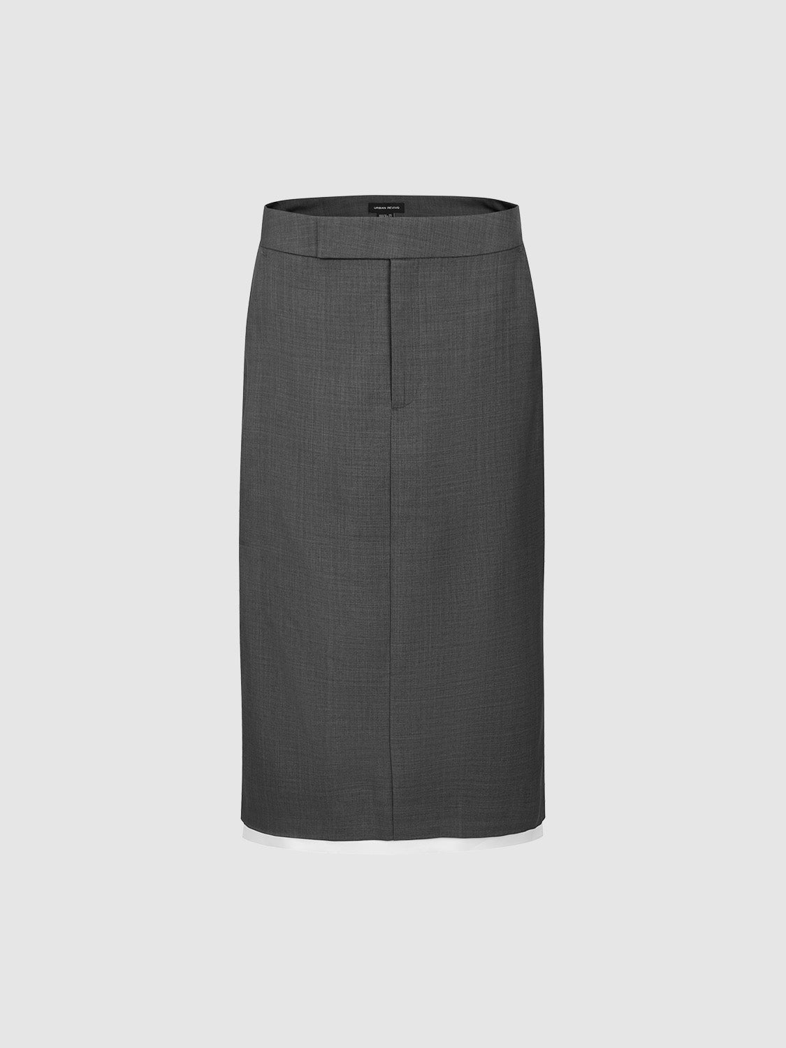 Midi Straight Skirt