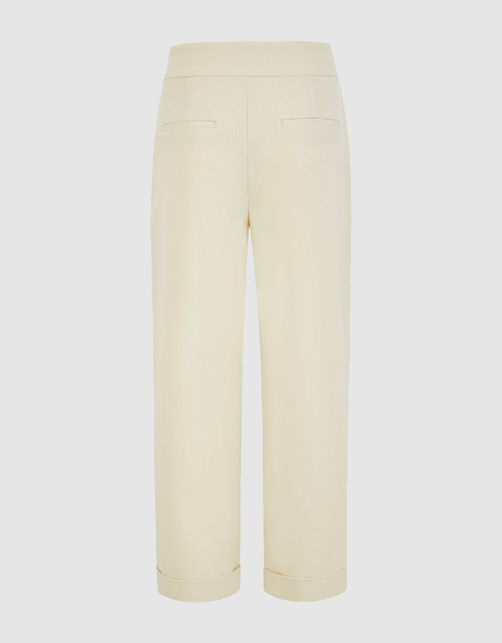 Cropped Straight Pants