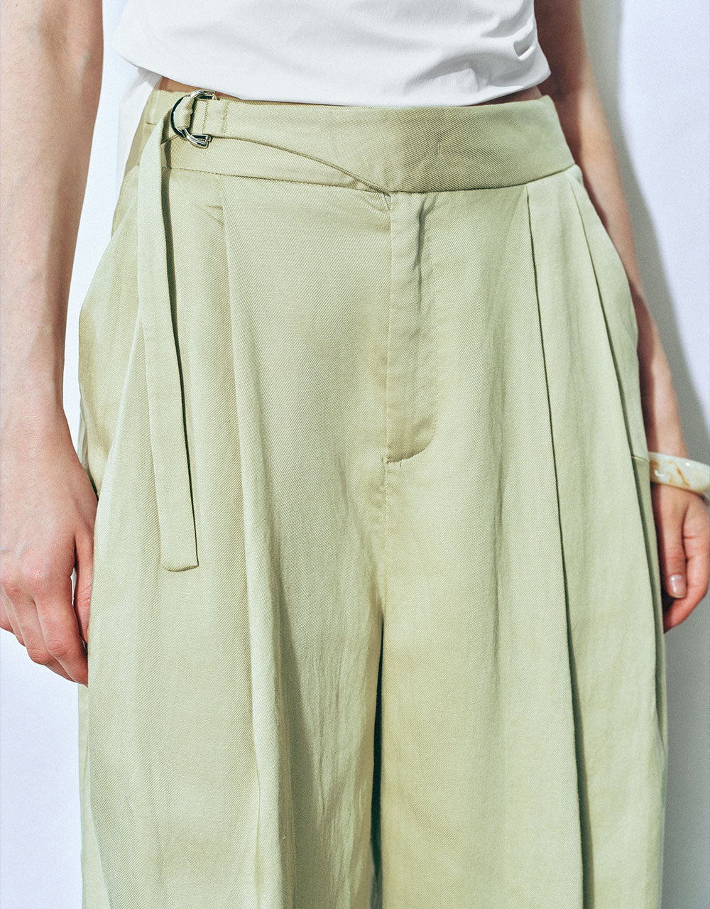 Loose Wide-Leg Pants