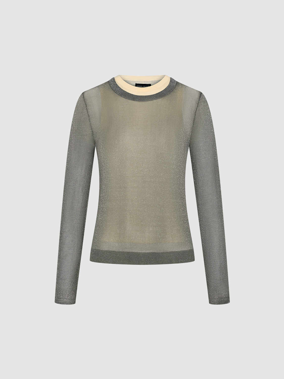 Crew Neck Knitted T-Shirts