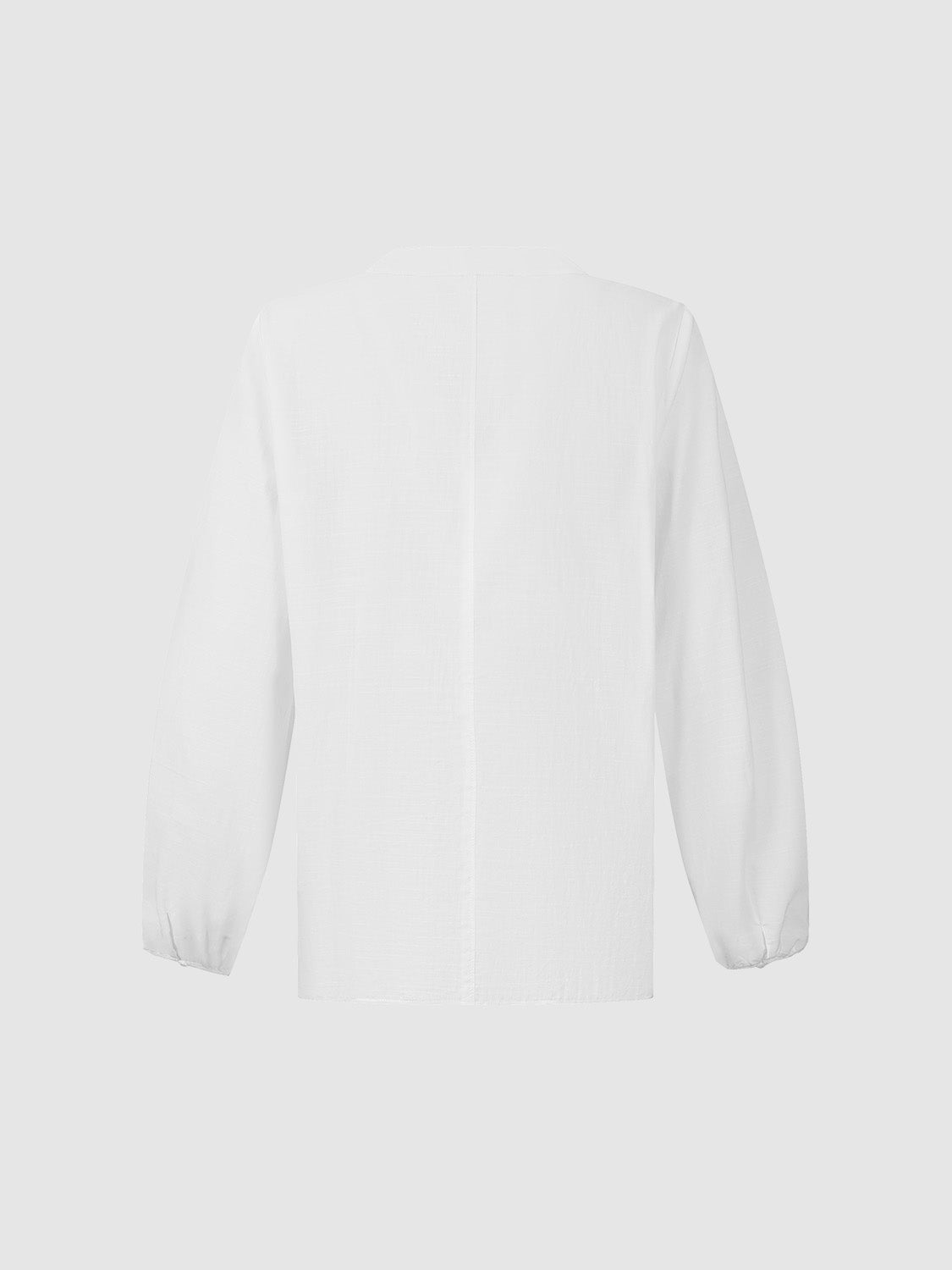 Collared Neck Loose Shirt