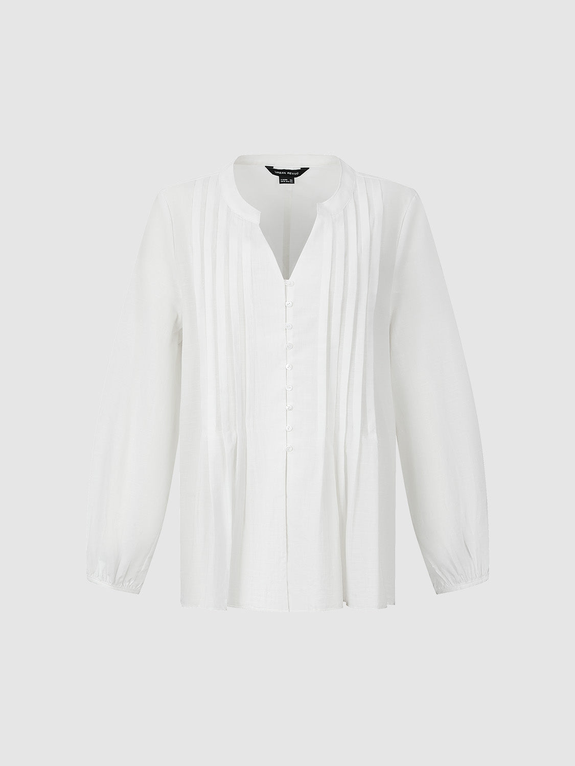 Collared Neck Loose Shirt