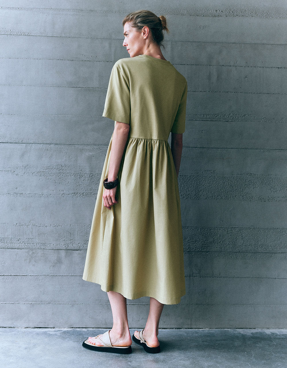 Crew Neck A-Line Dress