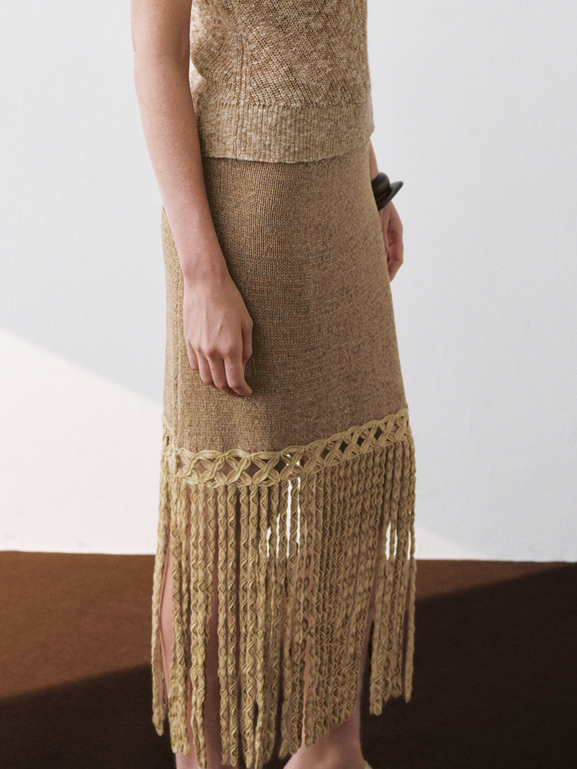 Tassel Knitted Skirts