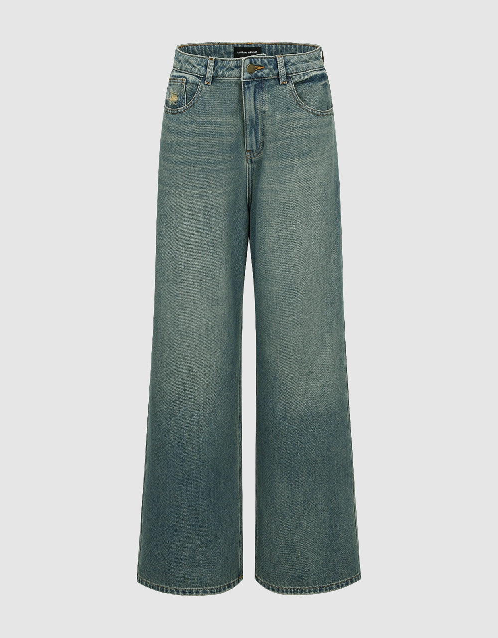 Wide-Leg Jeans