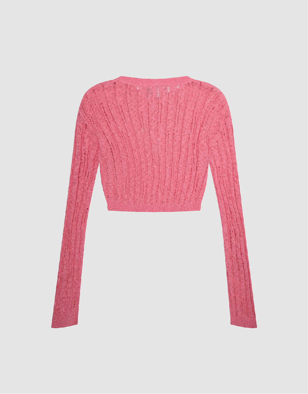 Crew Neck Knitted T-Shirt