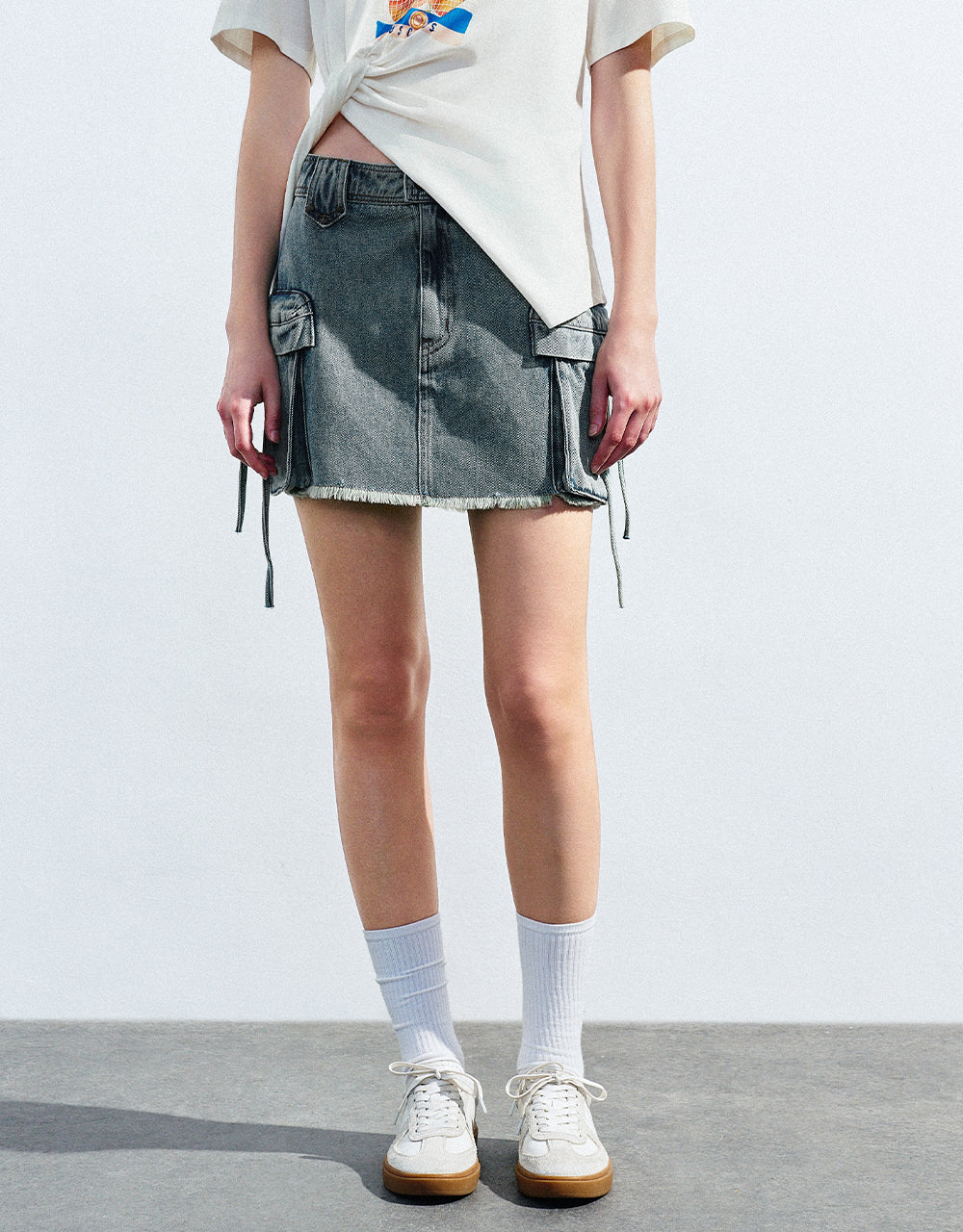 Mini Denim Skirt